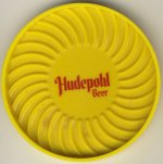 beer coaster from Hudepohl-Schoenling Brewing Co. ( OH-HUD-5 )