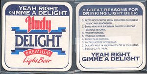 beer coaster from Huebner-Toledo Breweries Co.  ( OH-HUS-2 )