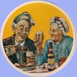 beer coaster from Kuebeler-Stang Brewing & Malting ( OH-KRA-4 )