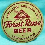 beer coaster from Land Grant Brew Co. ( OH-LAN-1 )