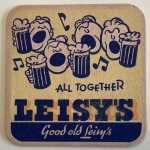 beer coaster from Liberty Brewing Co. ( OH-LEI-4 )