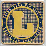 beer coaster from Liberty Brewing Co. ( OH-LEI-5 )
