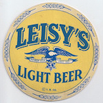 beer coaster from Liberty Brewing Co. ( OH-LEI-7 )