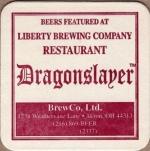 beer coaster from Lift Bridge Brewing Co. ( OH-LIB-2 )