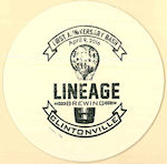 beer coaster from Lion Brewery Inc. ( OH-LINE-2 )