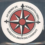 beer coaster from Marion Brewing & Bottling Co. ( OH-MARI-1 )