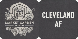 beer coaster from Masthead Brewing Co. ( OH-MARK-11 )