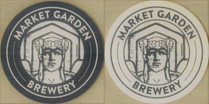 beer coaster from Masthead Brewing Co. ( OH-MARK-12 )