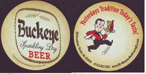 beer coaster from Maumee Brewery Co. ( OH-MBB-5 )