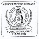 beer coaster from Medallion Brewing Co.  ( OH-MEA-5 )