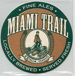 beer coaster from Miami Valley Brewing ( OH-MIAT-1 )