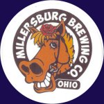 beer coaster from Missing Falls Brewery ( OH-MILL-4 )