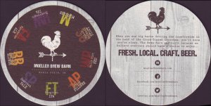 beer coaster from Morrow Ale Brewing Co. ( OH-MOL-1 )