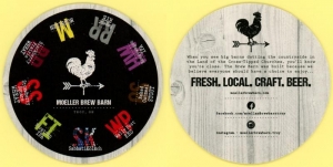 beer coaster from Morrow Ale Brewing Co. ( OH-MOL-3 )