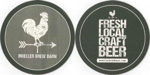 beer coaster from Morrow Ale Brewing Co. ( OH-MOL-5 )