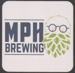 beer coaster from Mt. Carmel Brewing Co.  ( OH-MPHB-2 )