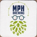 beer coaster from Mt. Carmel Brewing Co.  ( OH-MPHB-3 )