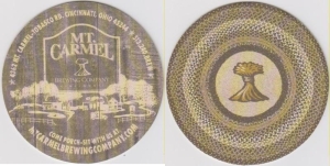 beer coaster from Mucky Duck Brewing Co. ( OH-MTC-2 )