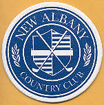 beer coaster from New Albion Brewing Co. ( OH-NALB-1 )