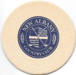 beer coaster from New Albion Brewing Co. ( OH-NALB-2 )