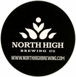 beer coaster from Northern Row Brewery & Distillery ( OH-NORH-13 )