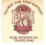 beer coaster from Olentangy River Brewing ( OH-OBUC-2 )