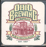 beer coaster from Ohio Union Brewing Co. ( OH-OHI-1 )