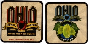 beer coaster from Ohio Union Brewing Co. ( OH-OHI-4 )