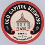 beer coaster from Old Dog Alehouse & Brewery ( OH-OLDC-1 )