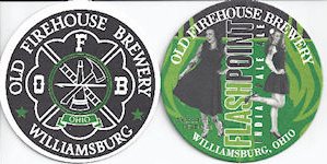 beer coaster from Old Munich Brewing Co. (Tyler Brewing Co.) ( OH-OLFH-4 )