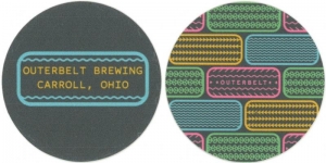 beer coaster from Paladin Brewing ( OH-OUTE-1 )