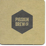 beer coaster from Pilsener Brewing Co ( OH-PIG-2 )