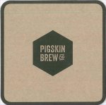 beer coaster from Pilsener Brewing Co ( OH-PIG-6 )