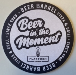 beer coaster from Portside Brewery ( OH-PLAT-8 )