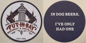 beer coaster from Quarryman Taverne & Brewery ( OH-PUT-7 )