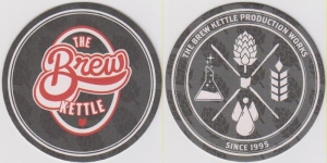 beer coaster from Riverside Brewing Co. ( OH-RING-6 )