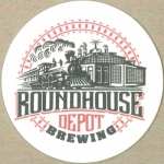 beer coaster from Royal Docks Brewing Co. ( OH-ROUN-1 )