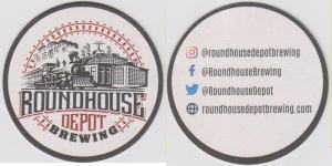 beer coaster from Royal Docks Brewing Co. ( OH-ROUN-3 )