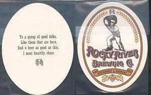 beer coaster from Roobrew ( OH-RRB-1 )