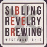 beer coaster from Sideswipe Brewing ( OH-SRB-2 )