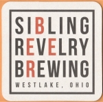 beer coaster from Sideswipe Brewing ( OH-SRB-3 )