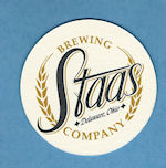 beer coaster from Standard Brewing ( OH-STAA-1 )