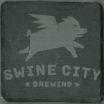 beer coaster from T. Gregory and Sons ( OH-SWIN-1 )