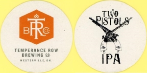 beer coaster from Terrestrial Brewing Co. ( OH-TEMP-2 )