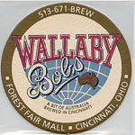 beer coaster from Wallaby