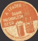 beer coaster from Watson Bros. Bistro & Brewery ( OH-WAS-1 )