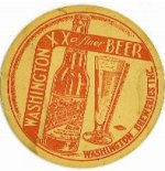 beer coaster from Watson Bros. Bistro & Brewery ( OH-WAS-2 )