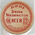 beer coaster from Watson Bros. Bistro & Brewery ( OH-WAS-3 )