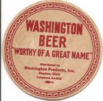 beer coaster from Watson Bros. Bistro & Brewery ( OH-WAS-4 )