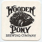 beer coaster from Wooden Shoe Brewing ( OH-WPB-1 )